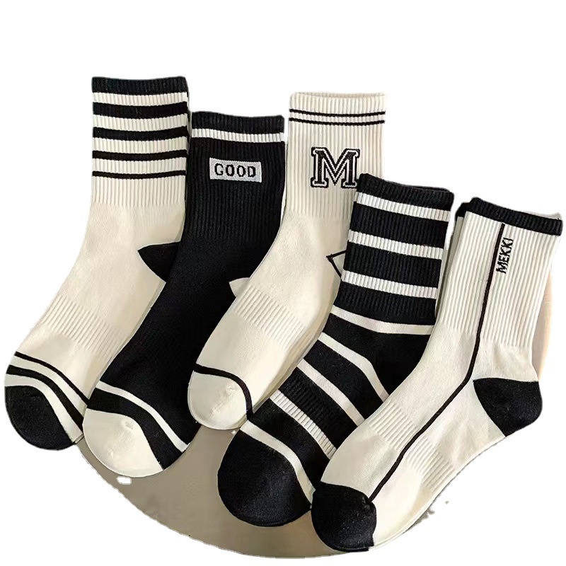 ถุงเท้า ผ้าฝ้าย ลายการ์ตูนน่ารัก สไตล์เกาหลี และญี่ปุ่น เหมาะกับฤดูใบไม้ร่วง และฤดูหนาว สําหรับเด็ก - รูปที่ 3