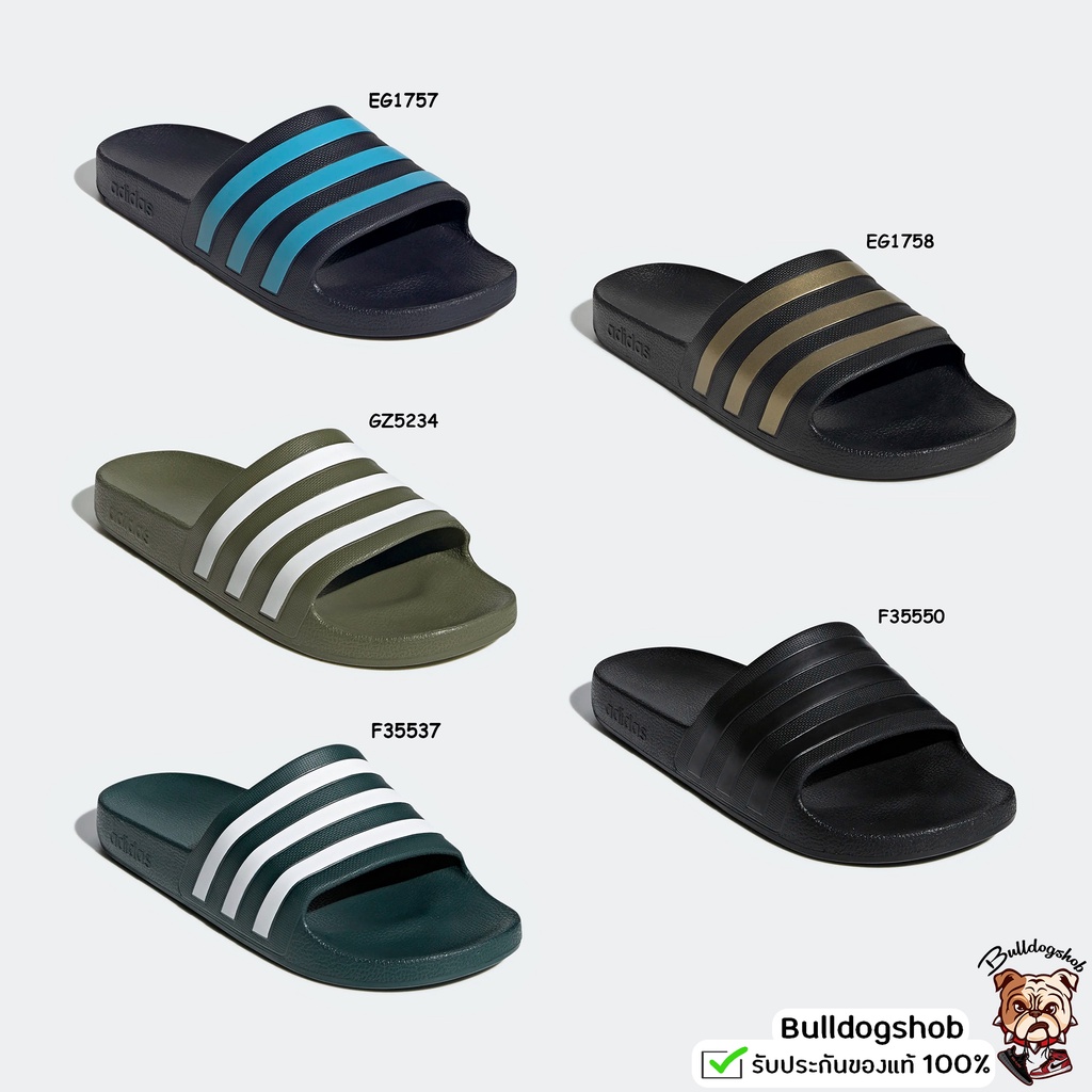 ‼️Restock ‼️ Adidas รองเท้าแตะ Adilette Aqua EG1758 GZ5234 EG1757 F35550 F35537 แท้/ป้ายไทย