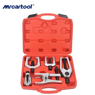 MRCARTOOL  ชุดเครื่องมือบริการส่วนหน้า 5PCS Pitman แขน / ผูกก้านปลายดึงลูกแยกร่วมผูกแบริ่งด้านในรถกําจัดก้านกําจัดเครื่องมือซ่อมรถ