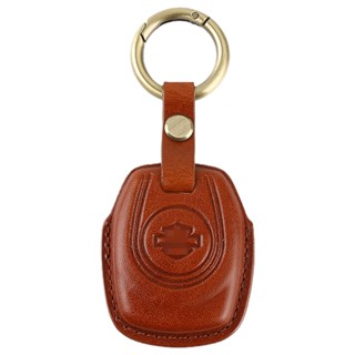 Suitable for Harley Motorcycle Induction Key Cover Sportster S RA1250S Leather Vintage Key Case