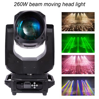 260W 9R Moving Head Beam Stage Light With Color Prism   Gobo Wheel Support DMX Control Professional Bar DJ Disco Lightin