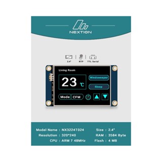 Nextion NX3224T024 - Generic 2.4" TFT LCD Touch Display