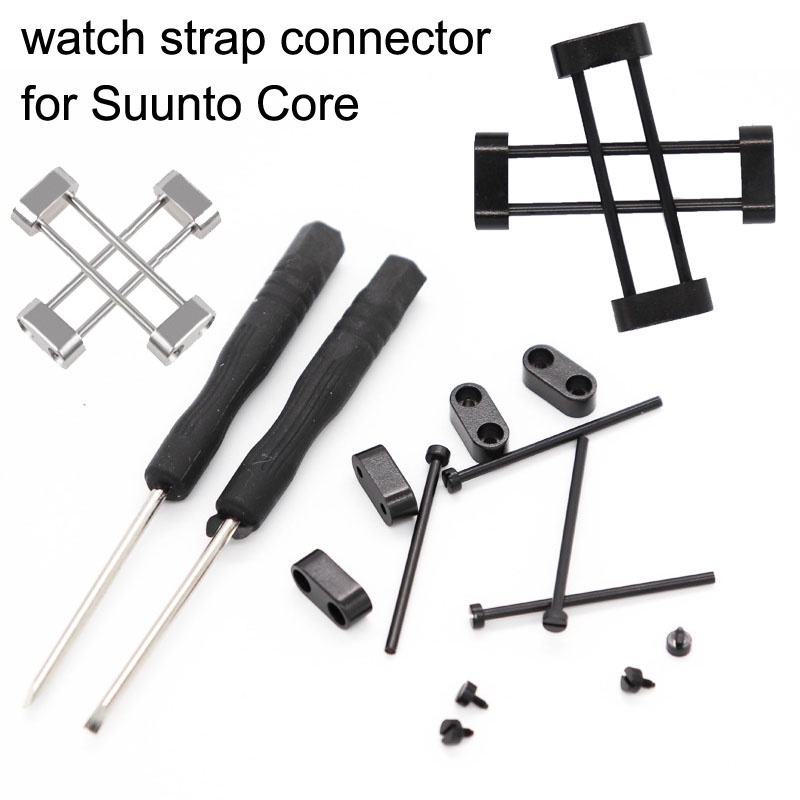 อะไหล่น็อตสกรูเชื่อมต่อสายนาฬิกาข้อมือ สําหรับ Suunto CORE Series 24 มม.