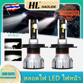 HL High Power Mini 16000LM 110W 3570 LED 12V 24V Super Bright LED หัวไฟอัตโนมัติต่ำ H11 H7 H4 H4 รถยนต์ไฟ LED ไฟหน้า