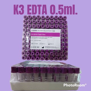 K3 EDTA 0.5 ML 100หลอด