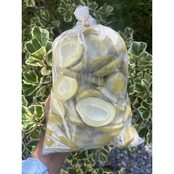 🥭มะม่วงเบาดองเกลือ 1 กิโลกรัม+พริกเกลือ