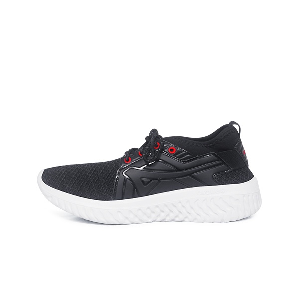 MERAH Ardiles Kids BCG Gwangju T รองเท้าผ้าใบ - สีดําแดง