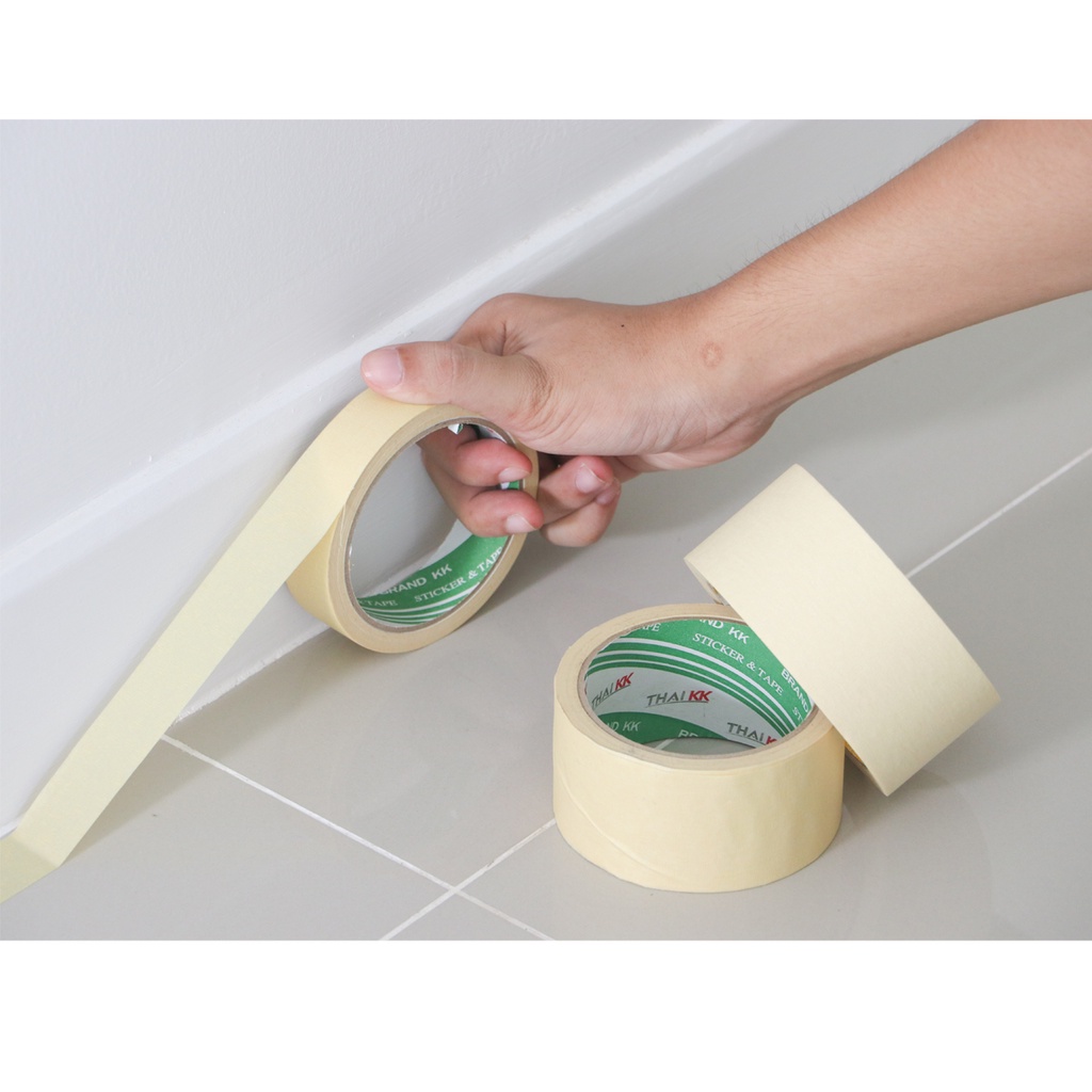 Thai KK شريط ورقي Masking Tape ‏18 / 24 / 48 مم — صورة 6
