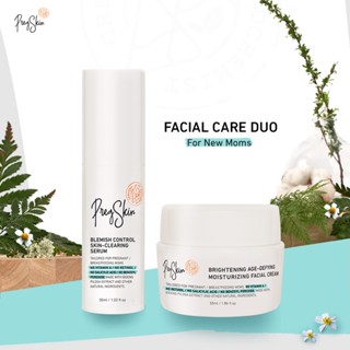 PregSkin Facial Duo Set (Serum, Facial Cream) เซ็ตผลิตภัณฑ์บำรุงผิวหน้าคุณแม่ตั้งครรภ์และให้นมบุตร