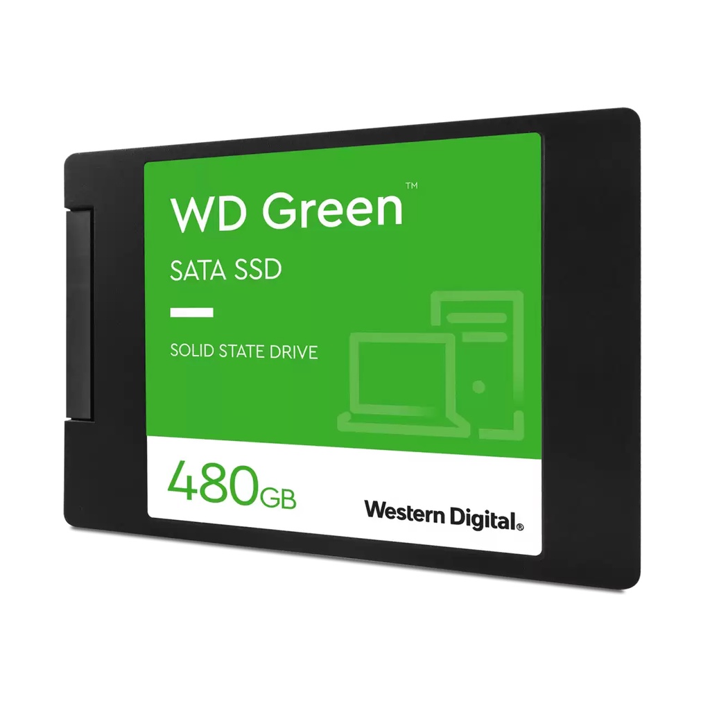 WD SSD Green 480gb SATA 2.5" เอสเอสดี Internal Drives SSD ฮาร์ดดิสก์ภายใน SSD