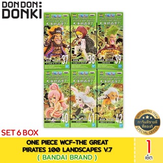 ONE PIECE WCF-THE GREAT PIRATES 100 LANDSCAPES V.7 (SET 6 box all)