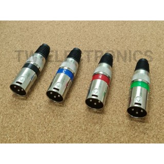 XLR ตัวผู้ คาดสี แคนนอน ตัวผู้ Cannon