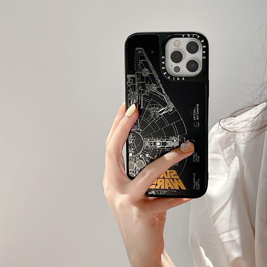 เคสโทรศัพท์ Star Wars สําหรับ iPhone 18 17 16 15 14 13 12 11 Pro Max Plus Air, กระจกเคลือบมันวาว