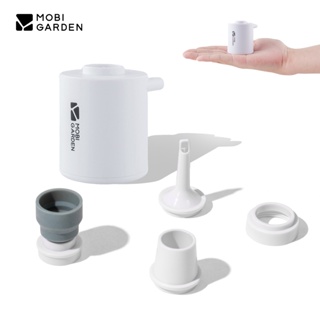 Mobi GARDEN เครื่องปั๊มลมไฟฟ้า USB ขนาดเล็ก แบบพกพา สําหรับกลางแจ้ง