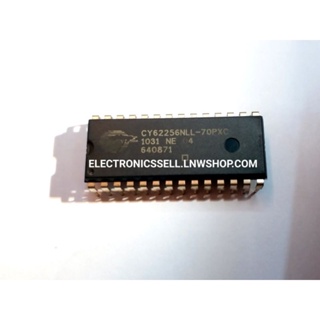 CY62256NLL-70PCX ไอซี IC ตัวถัง DIP-28 CY62256 NLL - 70 PCX อุปกรณ์ อะไหล่ อิเล็กทรอนิกส์ ในไทย สั่งปุ๊บ ส่งปั๊บ