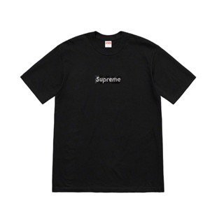 Supreme Swarovski Box Logo Tee (BLACK)