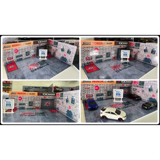 ฉากสำหรับโมเดลรถ 1/64 : MUGEN SHOP