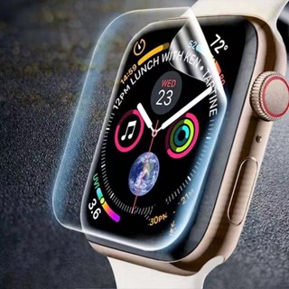 [ซื้อ 2 แถม 1] ฟิล์มกันรอยหน้าจอสมาร์ทวอทช์ สําหรับ Apple Watch Series 8 7 6 5 4 SE 3 ขนาด 45 มม. 41 มม. 44 มม. 40 มม. 42 มม. 38 มม.