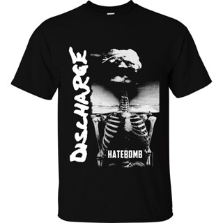 ขายดี!Lint9 [พร้อมส่ง] เสื้อยืดแขนสั้น พิมพ์ลาย Hatebomb Merch Up British Punk Hardcore D Beat สีดํา พลัสไซซ์ สําหรับผู้