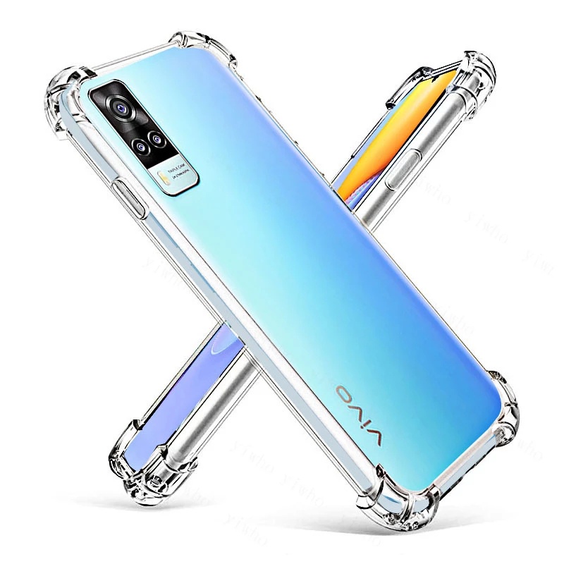 เคสโทรศัพท์มือถือแบบนิ่ม TPU ใส กันกระแทก สําหรับ VIVO Y11 Y12 Y15 Y17 Y02 Y02S Y12S Y12A Y15S Y15A 