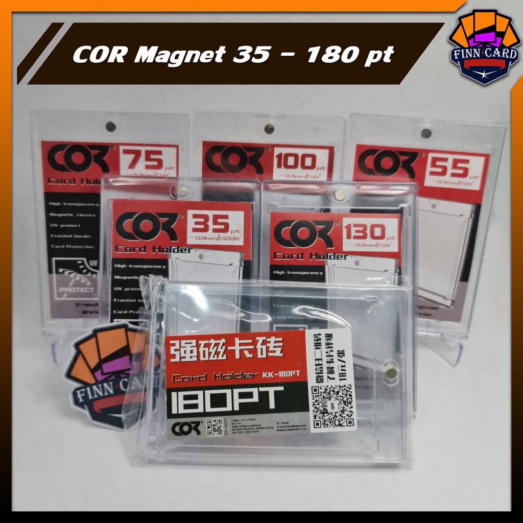 [Card Guard] Cor Magnet กรอบแม่เหล็ก 35pt ถึง 180pt กันUV ราคาประหยัด