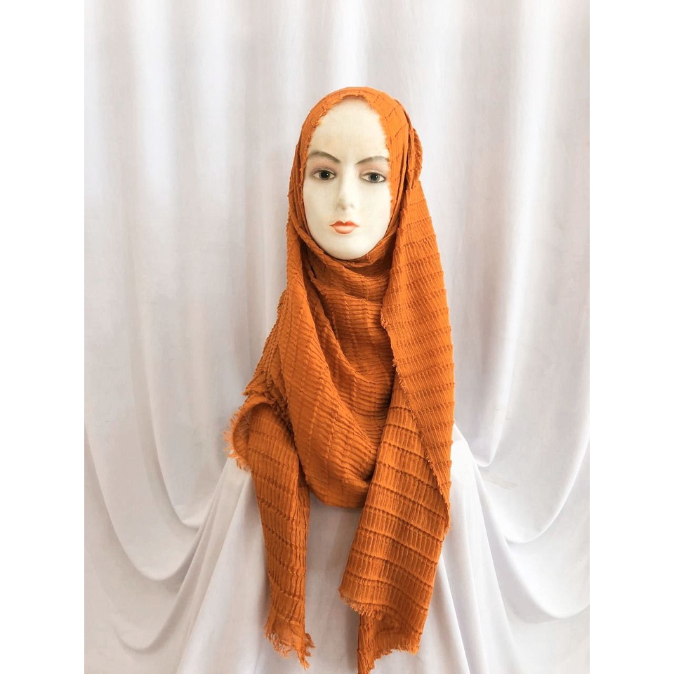 Pashmina Crinkle Plisset Rawit รุ่น