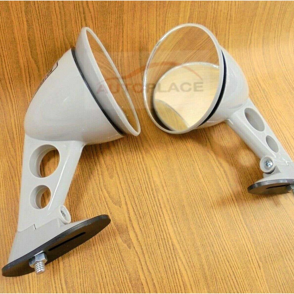 FOR TOYOTA CORONA T80 RT80 RT81 RT82 84 RT86 RT87 GRAY BULLET FENDER MIRROR