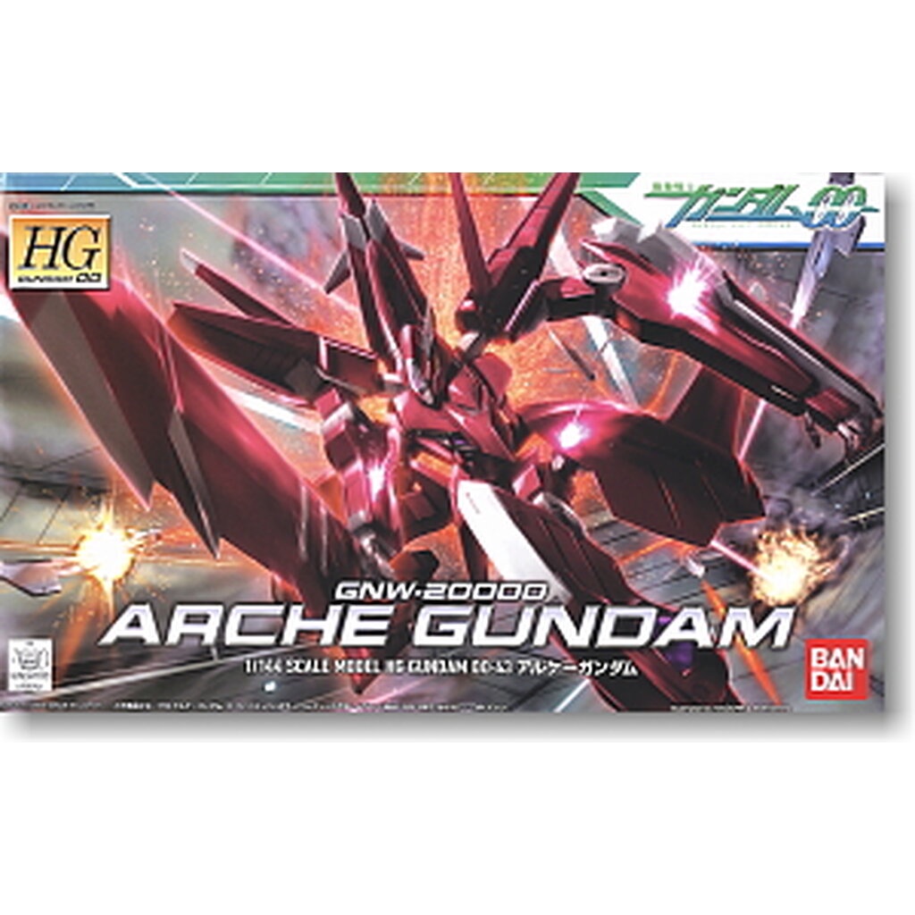 Bandai 4573102606495 hg 1/144 43 GNW-20000 Arche Gundam 1600yen