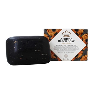 🔥ส่งด่วน🔥Nubian Heritage AFRICAN BLACK SOAP BAR SOAP สบู่รักษาสิว สบู่ล้างหน้าและผิวกาย