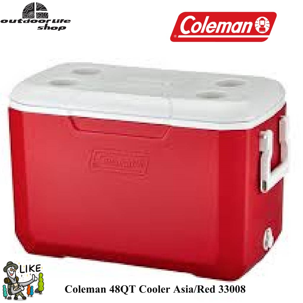 กระติก Coleman 48QT Cooler Asia/Red 33008
