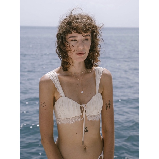 Mitr honeymoon bra สีvanilla (ส่งต่อ)