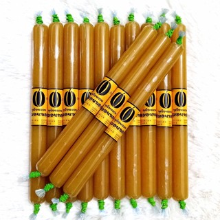 ทุเรียนกวนหมอนทอง ขนมทุเรียนกวน ( 50g 3 แท่ง) ไร้แป้ง เนื้อล้วน จากเจาะไอร้อง