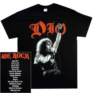 เสื้อผ้าผชเสื้อยืด พิมพ์ลาย Dio Our Rock S M L XL XXL XXXLS-5XL