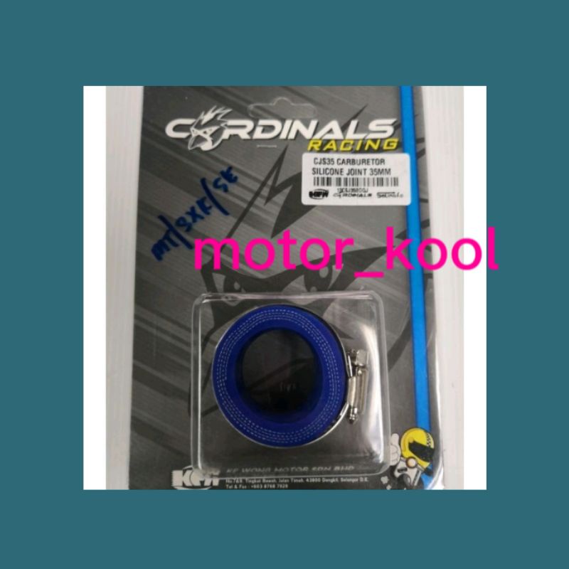 ข้อต่อคาร์บูเรเตอร์ Cardinals Racing 35/38/41MM ซิลิโคน