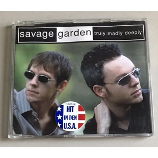 ซีดีซิงเกิ้ล ของแท้ ลิขสิทธิ์ มือ 2 สภาพดี...ราคา 299 บาท “Savage Garden” ซิงเกิ้ล "Truly Madly Deeply"*แผ่น Made in EU*