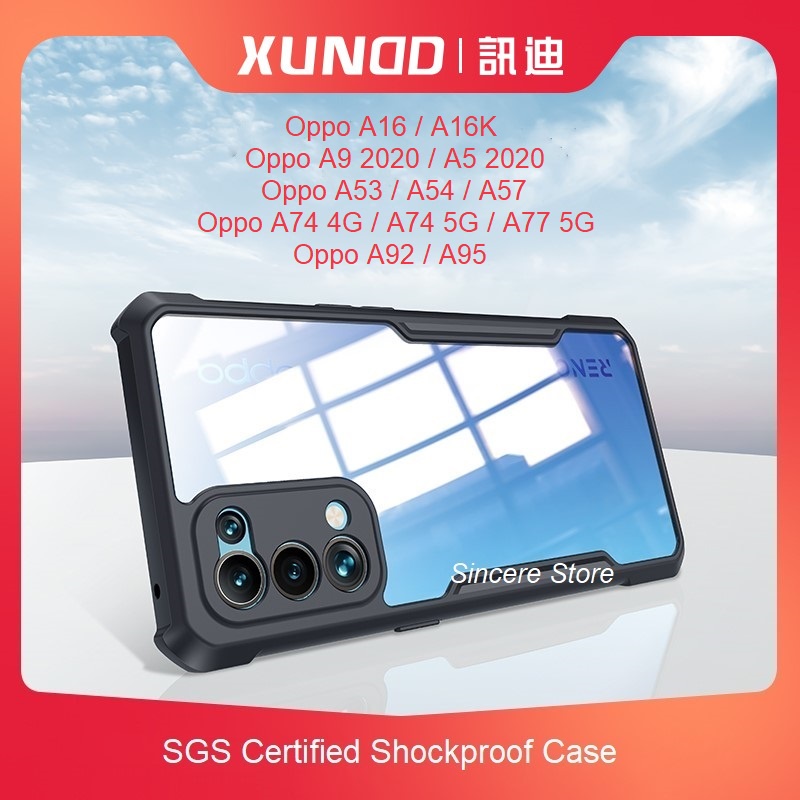XUNDD เคสโทรศัพท์มือถือ กันกระแทก สําหรับ Oppo A95 A77 A74 4G 5G A57 A54 A16 A16K A9 2020 A5