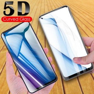 ฟิล์มกระจกนิรภัยกันรอยหน้าจอ 9H ทรงโค้ง 5D สําหรับ Vivo Y20 Y20i Y20s Y21 Y21G Y21s Y21T Y22 Y22s Y35 Y30i Y31 Y31s Y33s Y33T