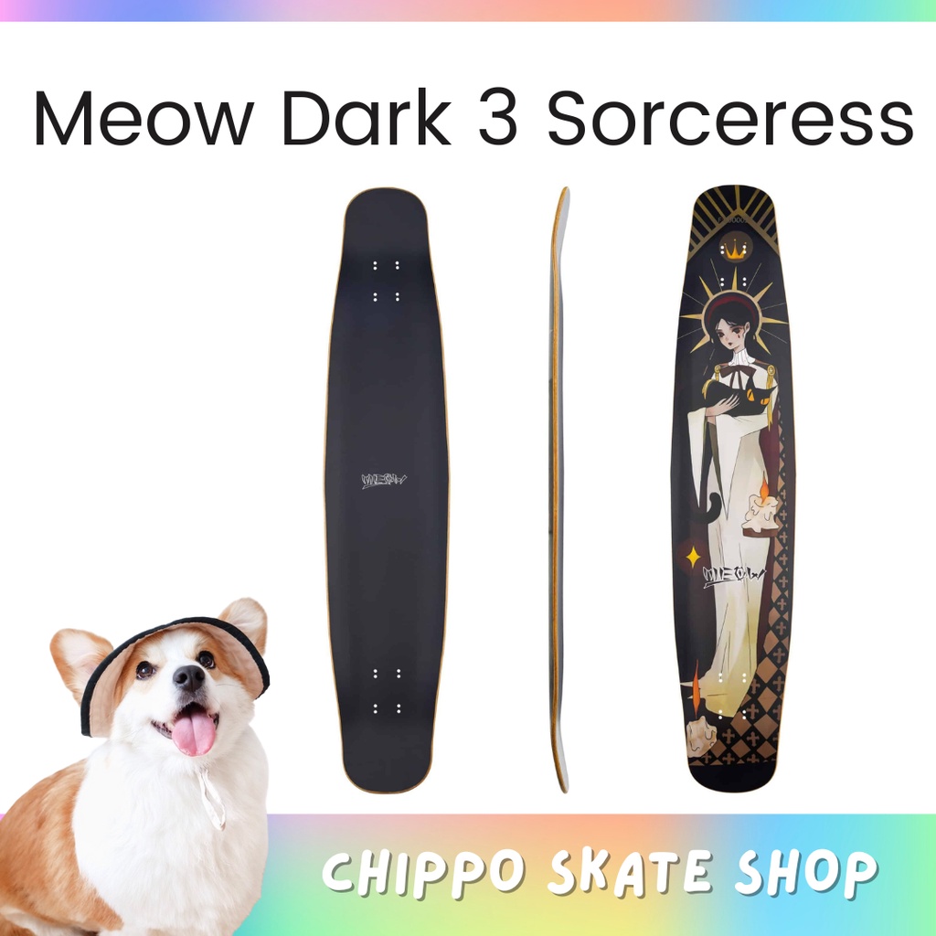 🔥ลองบอร์ด Rebirth Longboard Dark 3 Sorceress พร้อมส่ง พร้อมเล่น ประกอบฟรี Dancing Freestyle Longboar