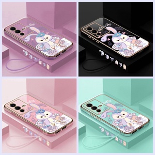 เคส OPPO Reno 7Z 5G Reno 6Z Reno 7 Reno 6 Reno 5 Reno 4 F11 Pro เคส กระต่ายน่ารัก โทรศัพท์มือถือ