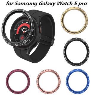 แหวนกรอบ สําหรับ Samsung Galaxy Watch 5 Pro 45 มม. ขอบป้องกัน Galaxy Watch 5pro ตัวป้องกันหน้าจอสมาร์ทวอทช์