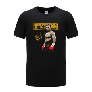 เสื้อยืดผู้ชาย ใหม่ เสื้อยืด ผ้าฝ้าย พิมพ์ลาย Mike Tyson Iron Mike Boxen Champion แฟชั่นฤดูร้อน สําหรับผู้ชาย 2022 S-5XL