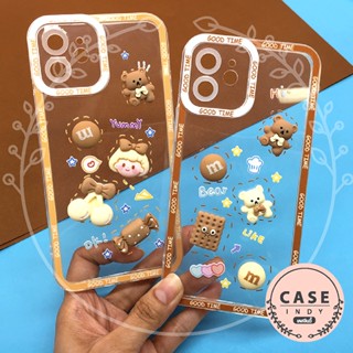 เคส Samsung A12 A13(5G) A20 A52(5G) A53 A71เคสมือถือนิ่มใสกันกล้อง ซิลิโคน TPU ติดการ์ตูนน่ารัก