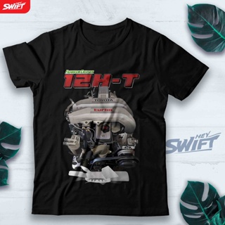 [COD]เสื้อยืด พิมพ์ลาย The 12H-T ENGINE LAND CRUISER Machine 4X4 12H 12H สําหรับผู้ชายS-5XL