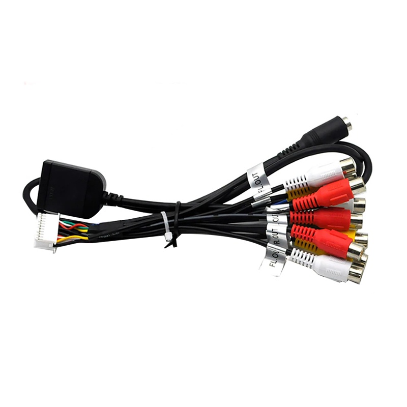 ⭐อะแดปเตอร์สายสัญญาณวิทยุสเตอริโอ RCA ซับวูฟเฟอร์ Aux-in 3.5 มม. ตัวเมีย 20Pins สําหรับรถยนต์ ราคา ถูกที่สุด ดีลบีเคเค แกลเลอรีภาพที่ 6