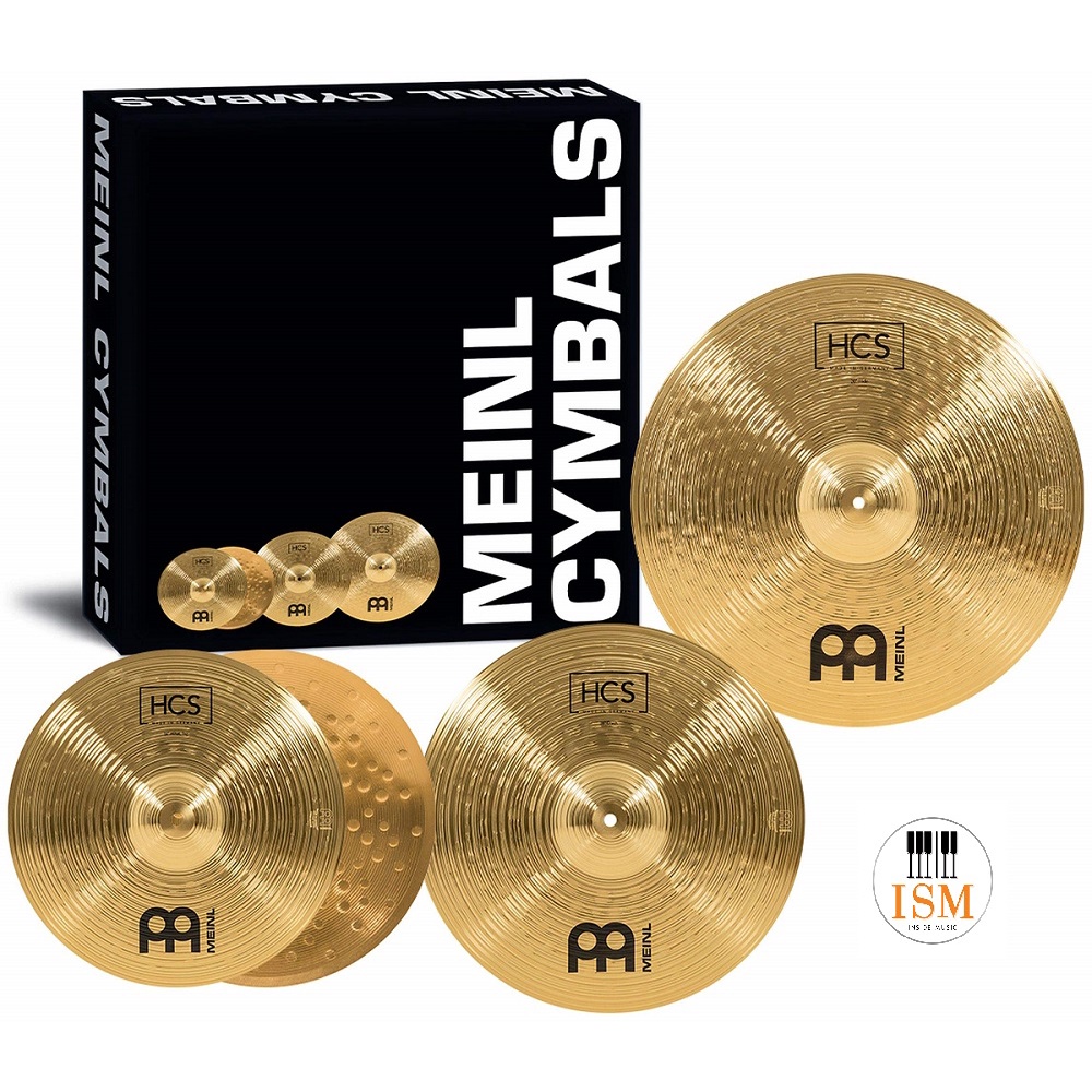 Meinl ฉาบกลองชุด ฉาบแบบชุด Cymbal Set รุ่น HCS