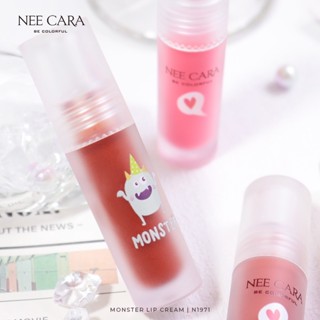 NEE CARA MONSTER LIP CREAM นีคาร่า มอนสเตอร์ ลิป ครีม ชุ่มฉ่ำ ติดทน #N1971