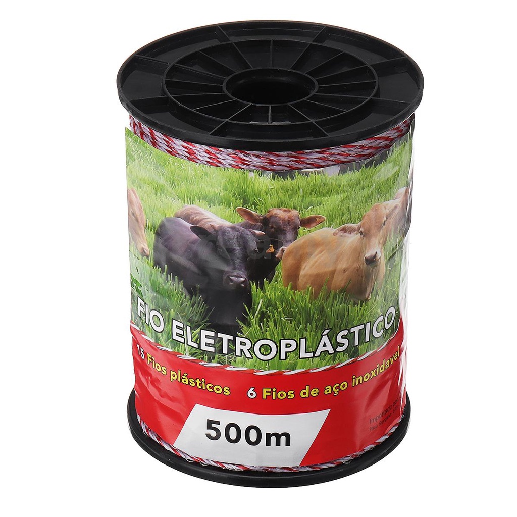 500M รั้วไฟฟ้าฟาร์มและทุ่งหญ้าเลี้ยงสัตว์ Power Rope Power Belt Power Grid Power Wire เครื่องมือสวน - รูปที่ 2