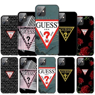 เคสโทรศัพท์ซิลิโคนนุ่ม ลายโลโก้ GUESS สําหรับ OPPO A54 A91 F15 A92 A72 A52 A93 A94 R9 F1 Plus R9s Find X3 Neo EDC51