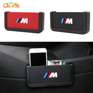 GTIOATO สำหรับ BMW M ที่วางของในรถยนต์ กล่องเก็บของในรถ โทรศัพท์มือถือที่เก็บของในรถยนต์ ช่องเก็บของในรถยนต์ กระเป๋าเก็บของในรถยนต์ ที่ใส่ของในรถยนต์ แต่งรถภายในรถยนต์ สำหรับ BMW G20 F30 M2 2 F10 X2 E90 X1 E46 E36 M6 E39 X3 E60 E30 1 520I 330I 6 7 730 220