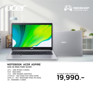 Notebook Acer Aspire A515-45-R503 Pure Silver